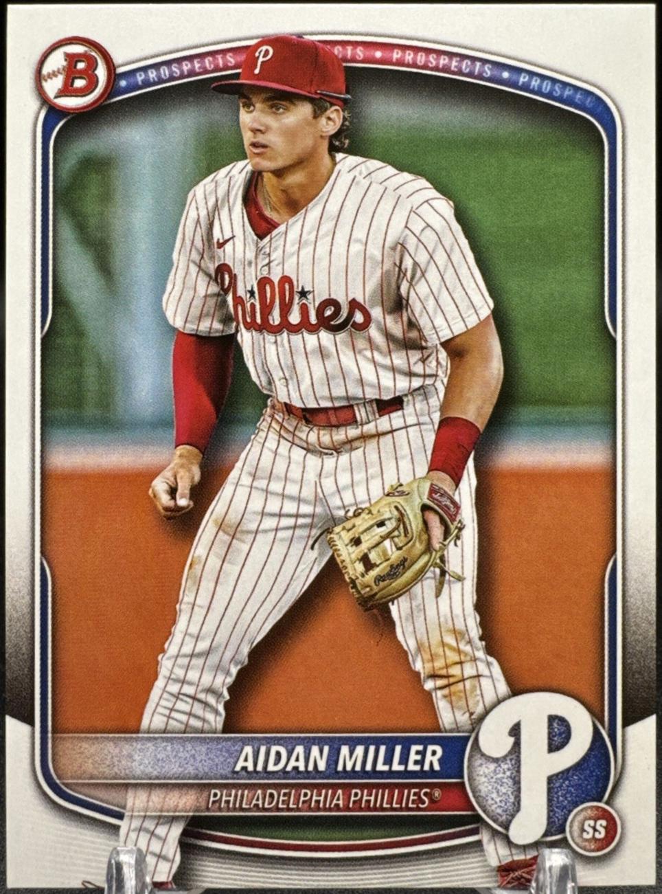 Aidan Miller #BP-54 Baseball Cards 2025 Bowman Prospects