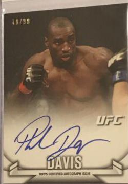Phil Davis #KA-PD Ufc Cards 2013 Topps UFC Knockout Autographs
