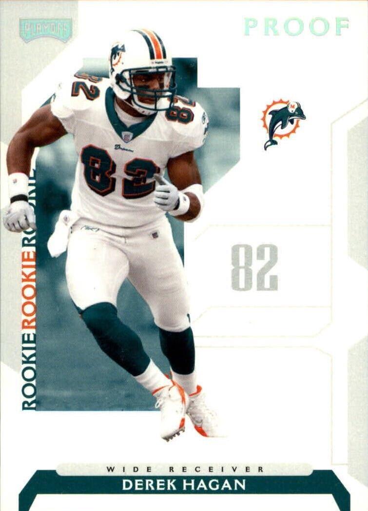 Derek Hagan [Silver Proof] #102 Preise | 2006 Playoff NFL Playoffs ...
