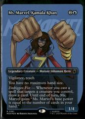 Ms. Marvel, Kamala Khan [Borderless Foil] #361