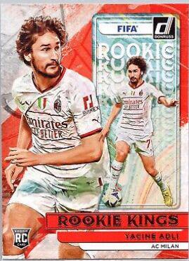Yacine Adli #1 Soccer Cards 2022 Panini Donruss Rookie Kings