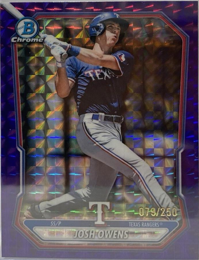 2026 Josh Owens [Purple Refractor] #BCP-62