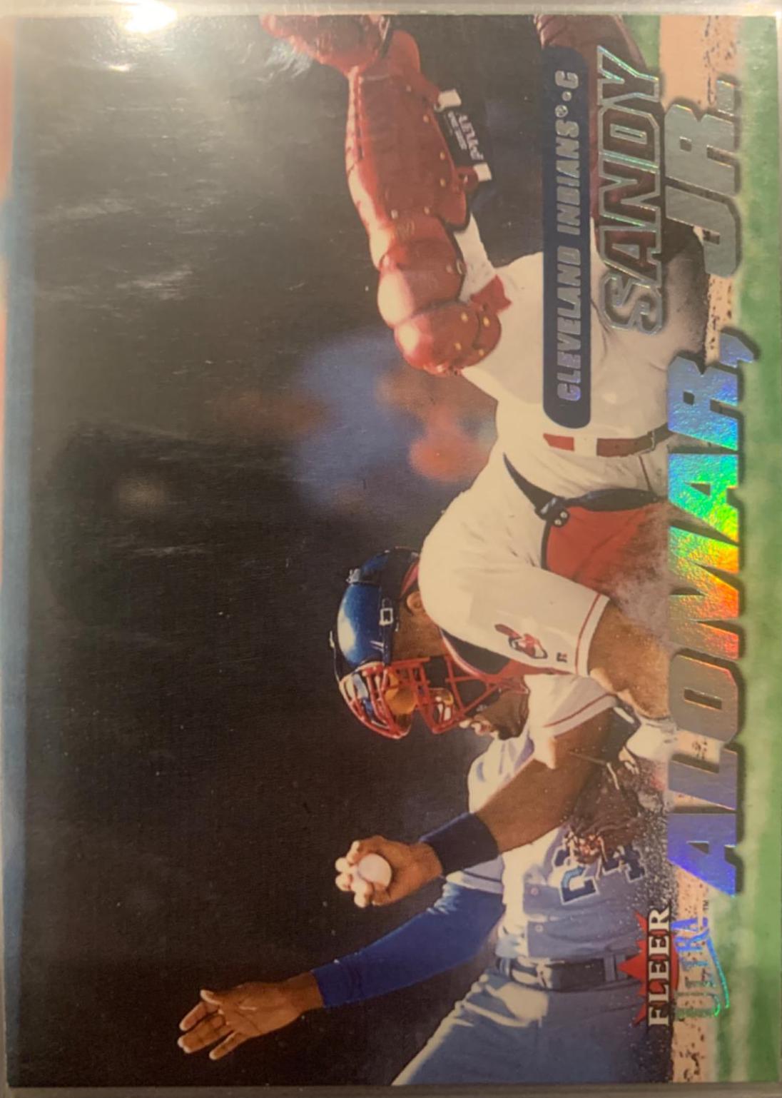 Sandy Alomar, Jr #24 Baseball Cards 2001 Ultra