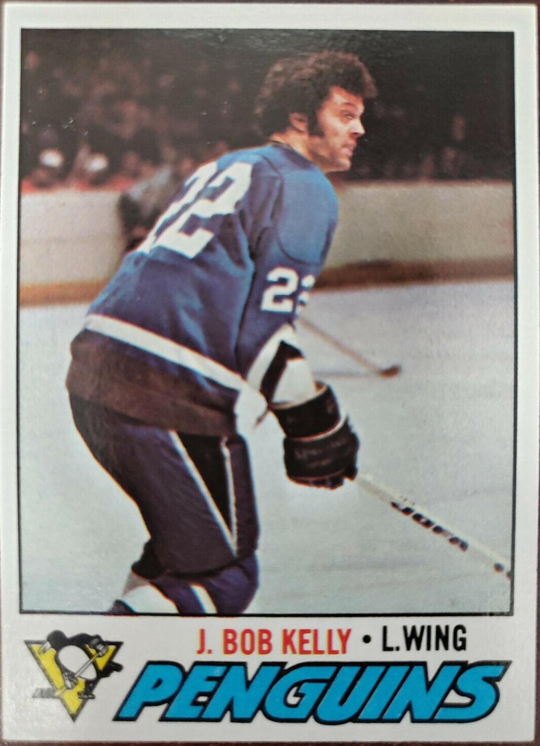 J. Bob Kelly #14 Hockey Cards 1977 Topps