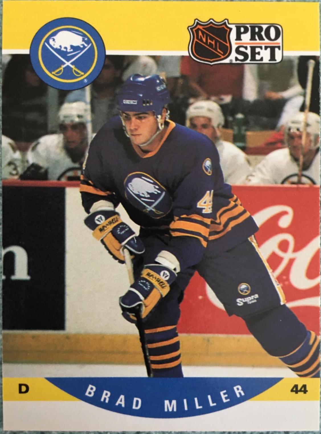 Brad Miller #591 Hockey Cards 1990 Pro Set