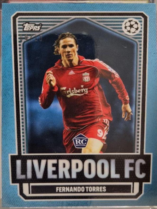 Fernando Torres Soccer Cards 2020 Topps the Lost Rookie