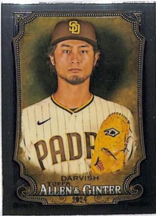 Yu Darvish #5 Baseball Cards 2024 Topps Allen & Ginter Chrome