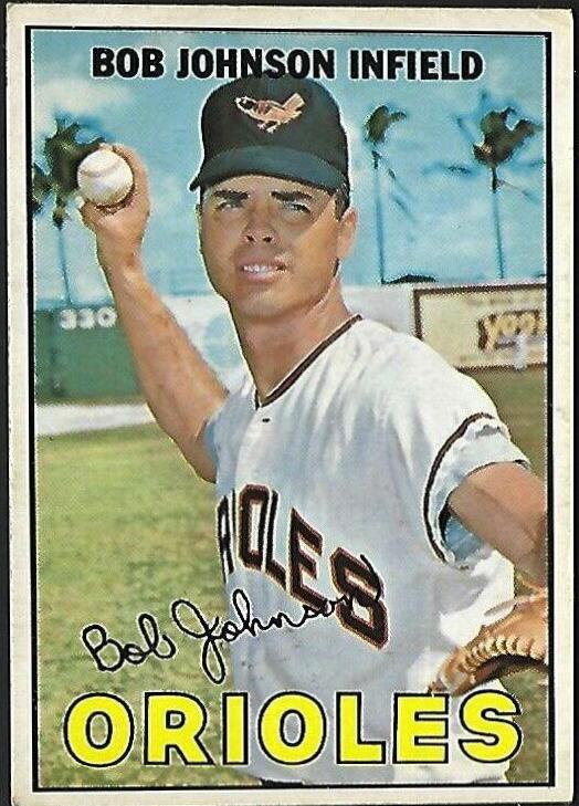 Bob Johnson #38 Baseball Cards 1967 O Pee Chee