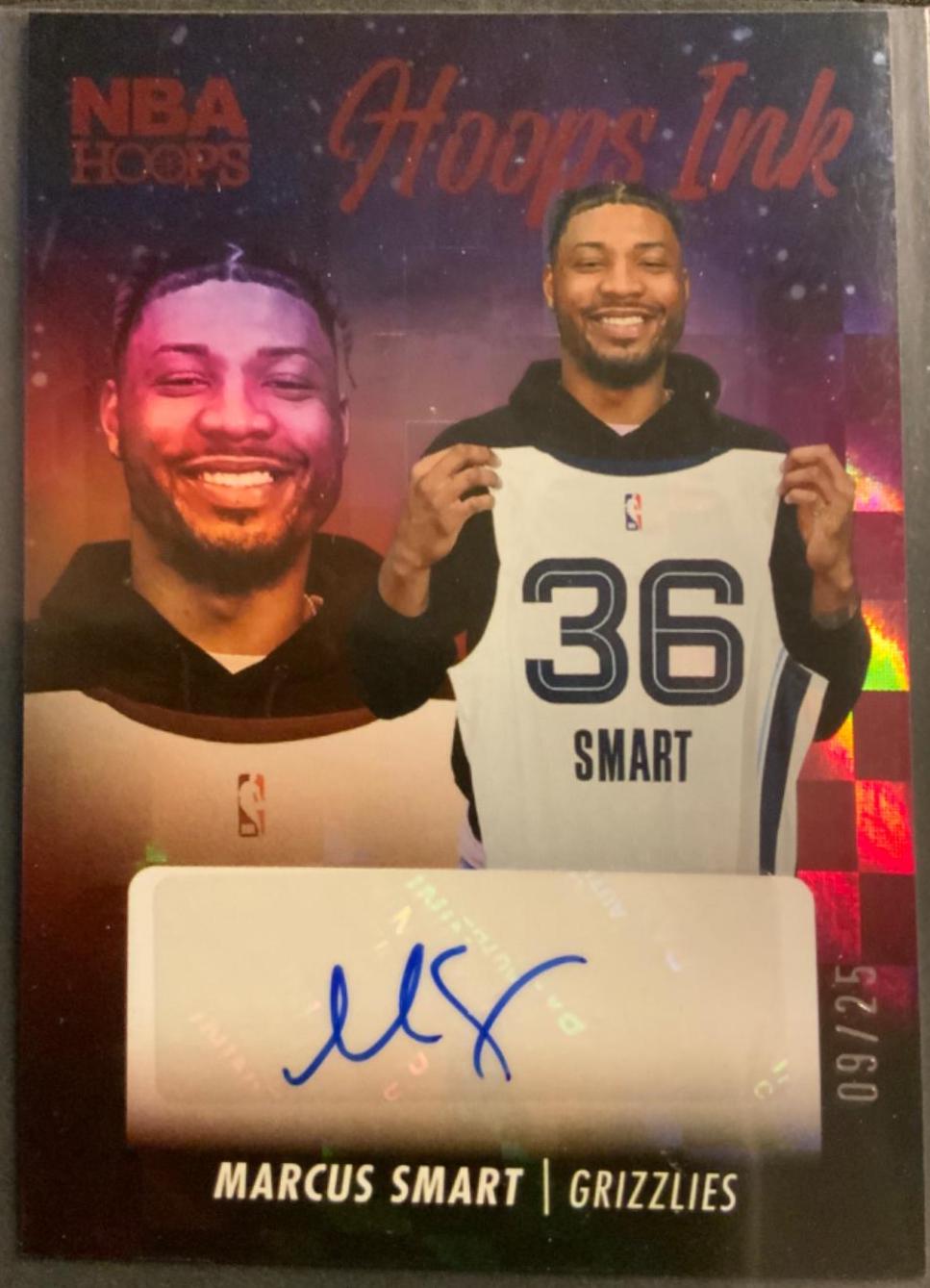Marcus Smart #HI-SMT Basketball Cards 2023 Panini Hoops Ink Autographs