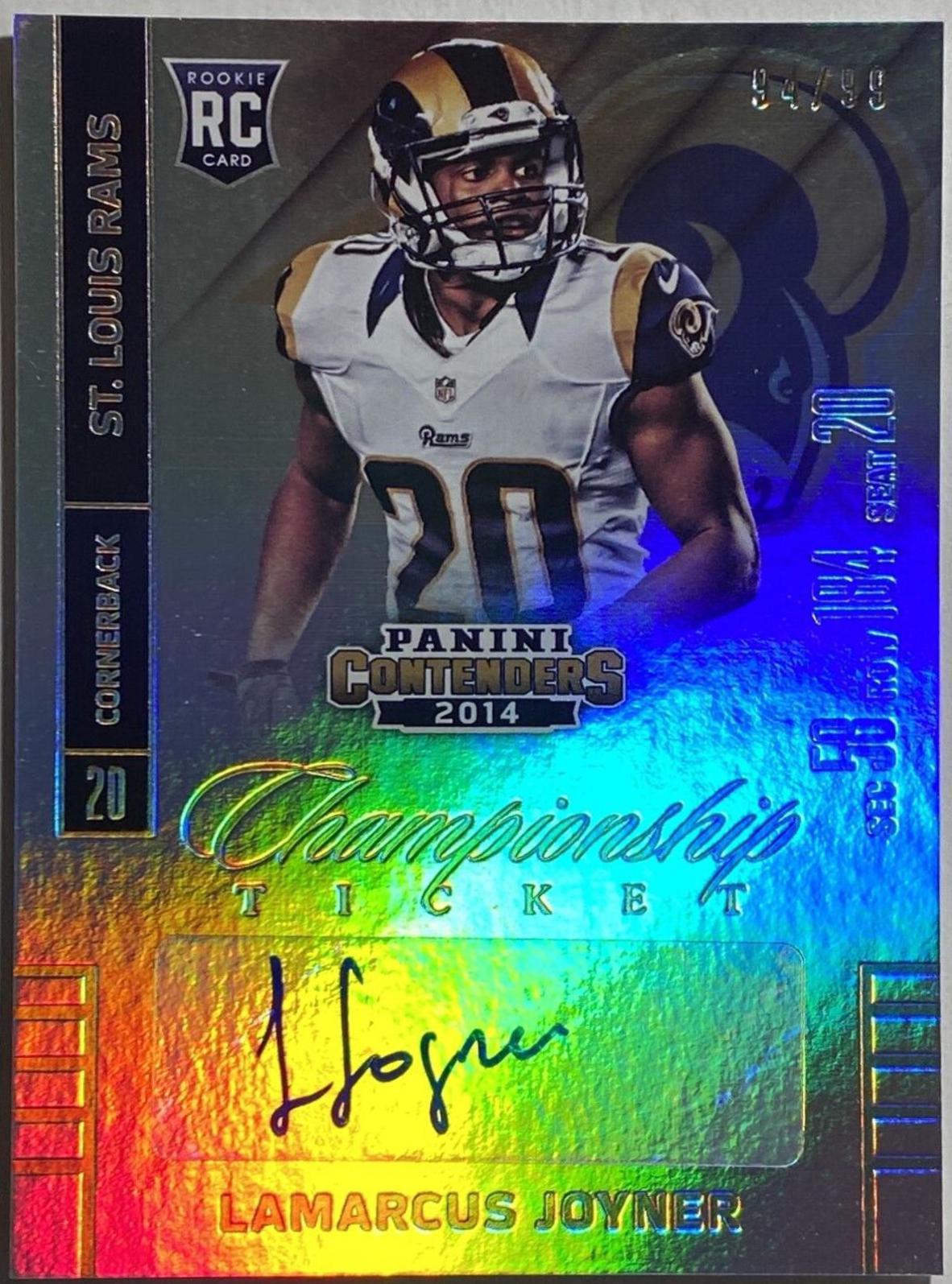 Lamarcus Joyner [Seat Autograph] #153