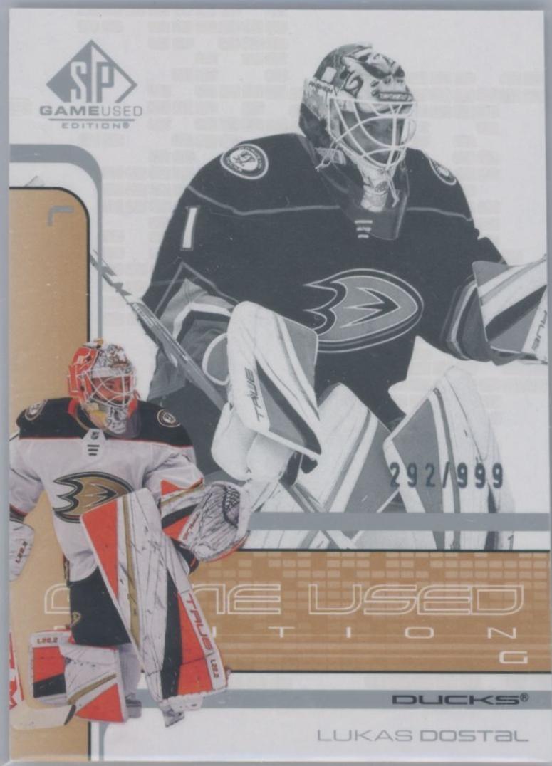 Lukas Dostal #R-10 2022-23 SP Game Used Hockey 2001-02 Retro - Rookies