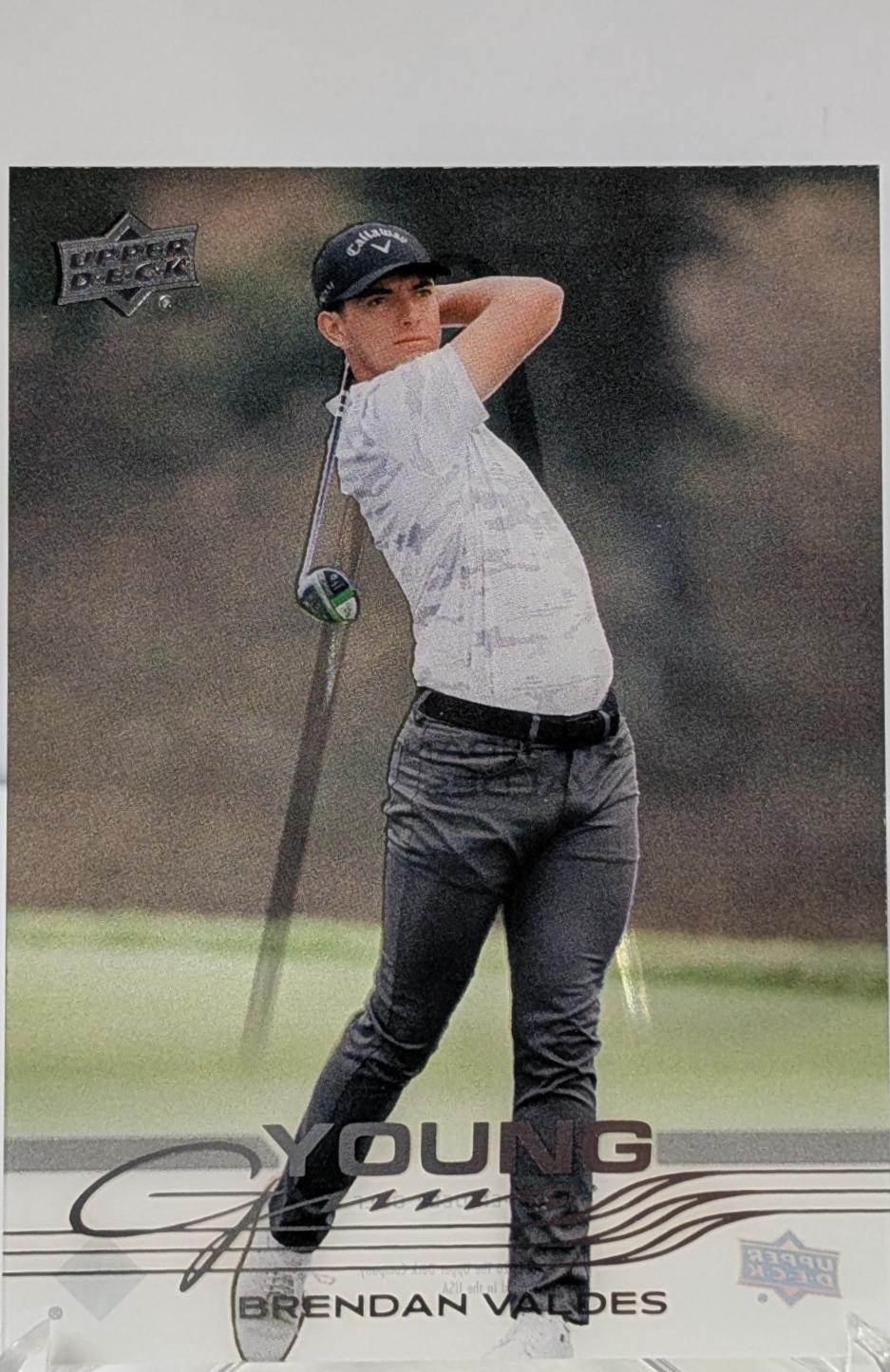 Brendan Valdes #124 2026 Upper Deck Golf