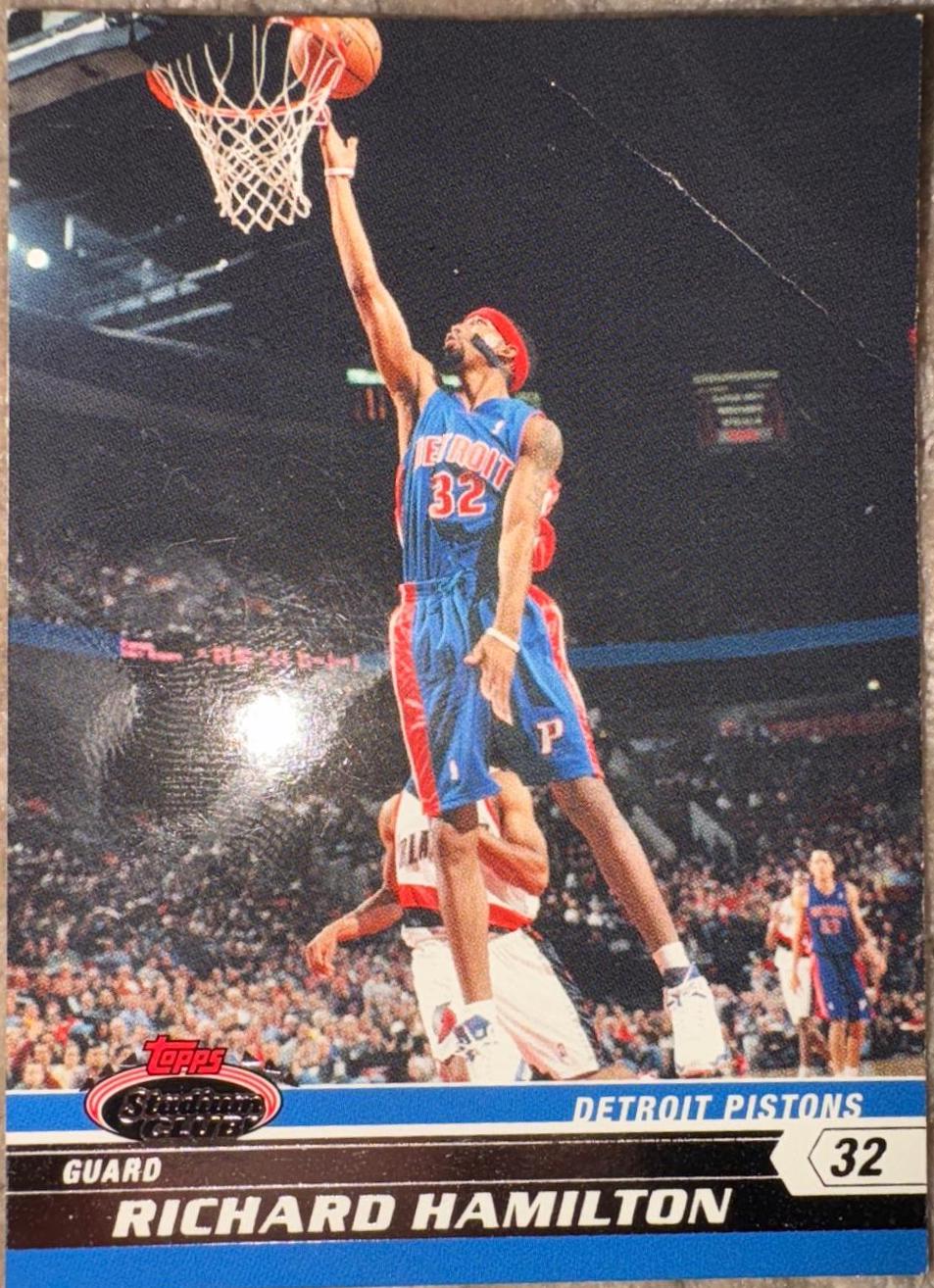 Richard Hamilton #40 2007-08 Stadium Club Basketball