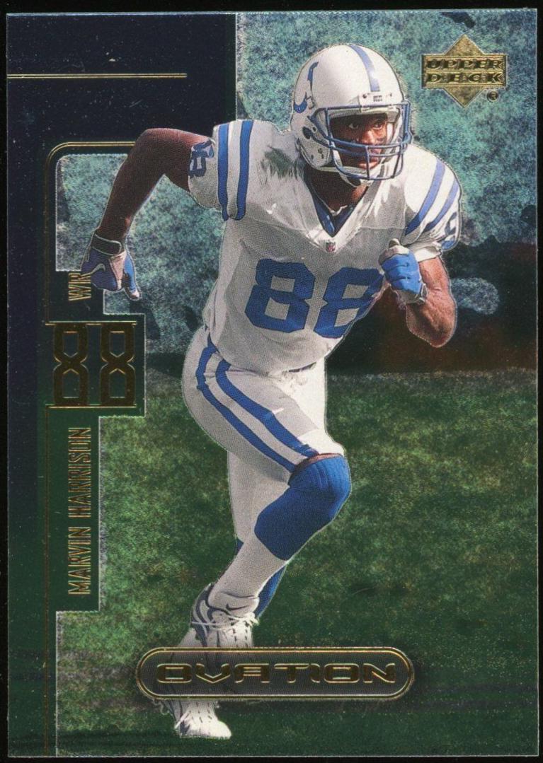 Marvin Harrison #CC3 Football Cards 2000 Upper Deck Ovation Curtain Calls