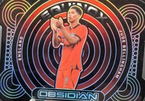 Jude Bellingham #5 Soccer Cards 2022 Panini Obsidian Equinox