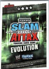 Kofi Kingston Wrestling Cards 2009 Topps WWE Slam Attax