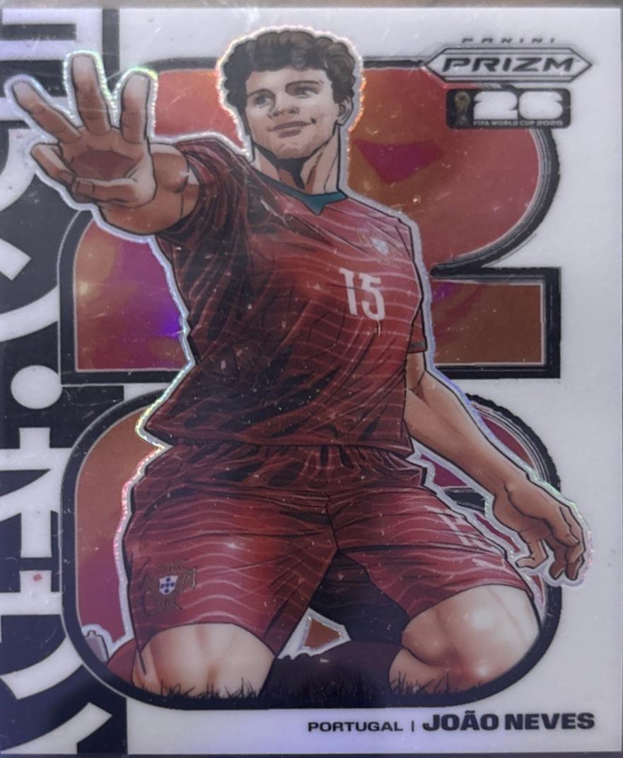 Joao Neves #21 2026 Panini Prizm FIFA Manga