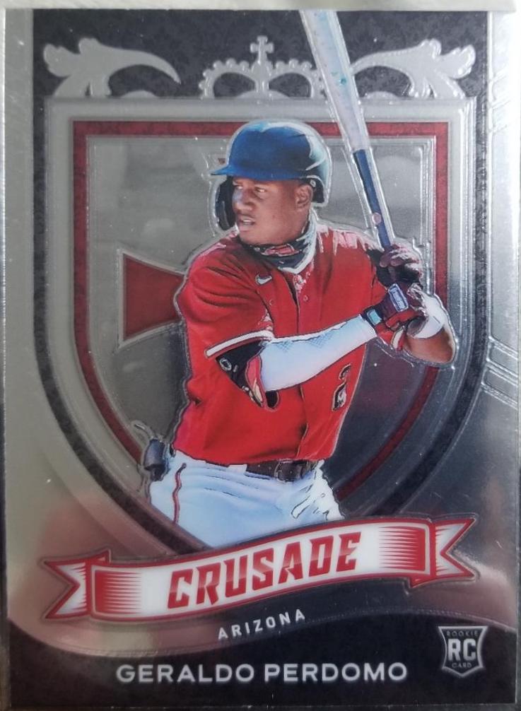 Geraldo Perdomo #8 Baseball Cards 2021 Panini Chronicles Crusade
