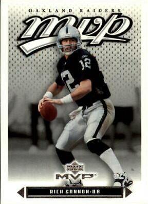 Rich Gannon #14 Football Cards 2003 Upper Deck MVP