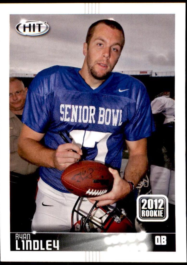 Ryan Lindley #62 Football Cards 2012 Sage Hit