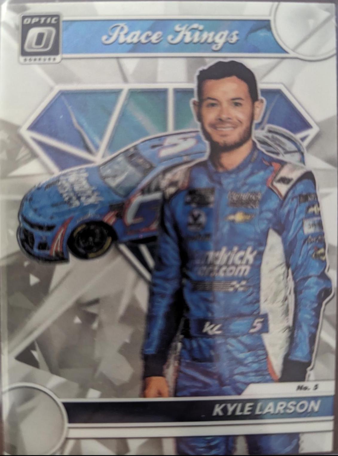 Kyle Larson #5 Racing Cards 2023 Panini Donruss NASCAR Optic