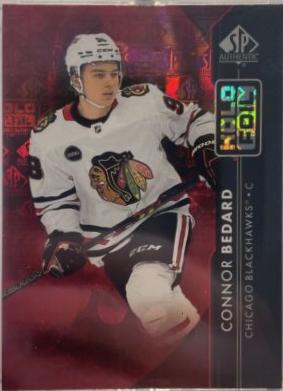 Connor Bedard #HF-31 Hockey Cards 2023 SP Authentic Holofoil