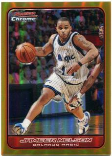 Jameer Nelson Gold Refractor