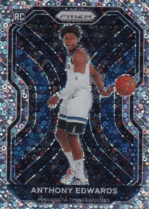 2020 Anthony Edwards [Fast Break Prizm] #258