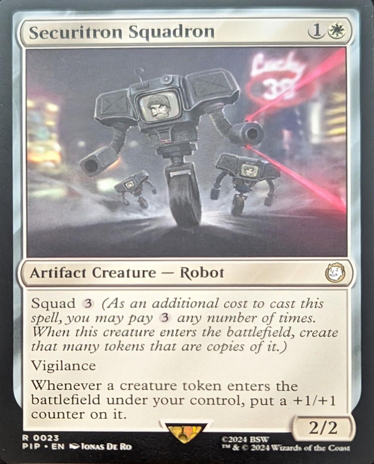 Securitron Squadron #23 Magic Fallout
