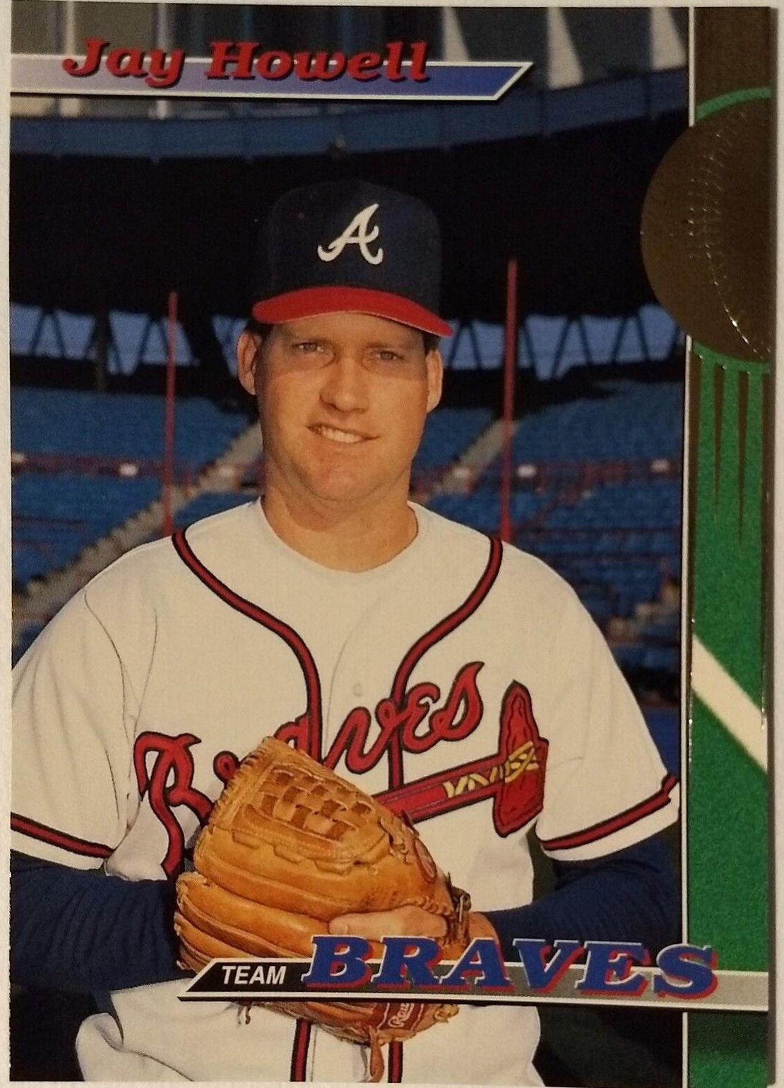 Jay Howell #19 Baseball Cards 1993 Stadium Club Braves