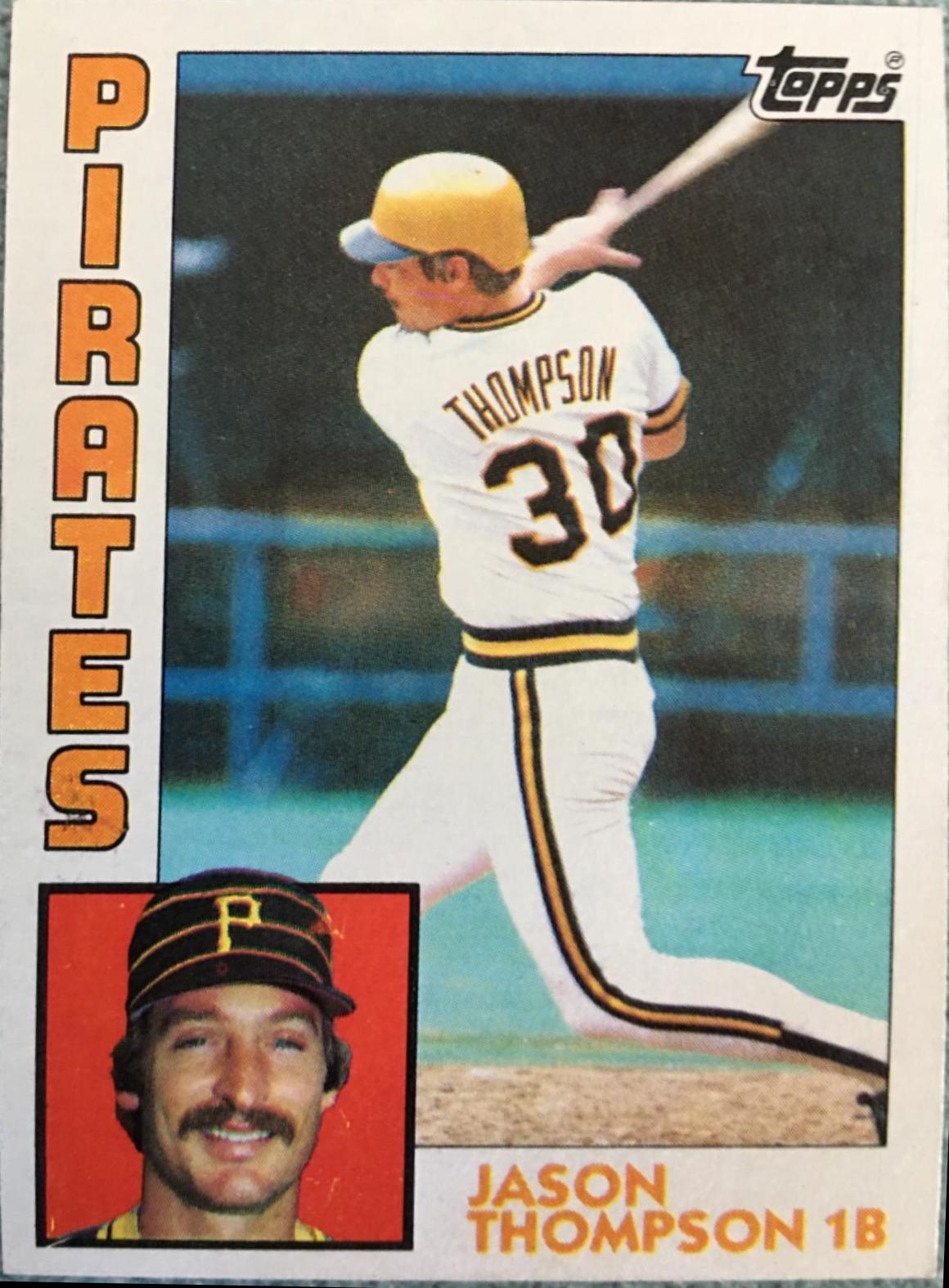 Jason Thompson #355 Baseball Cards 1984 Topps