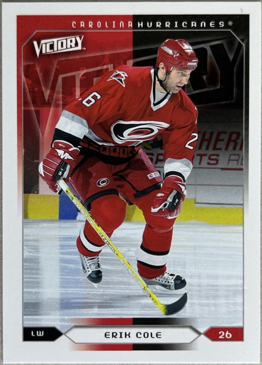 Erik Cole #36 2005 Upper Deck Victory Hockey