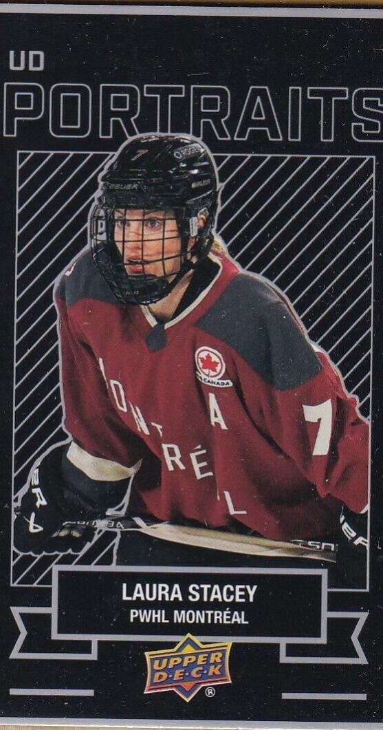 Laura Stacey #UDP-1 Hockey Cards 2024 Upper Deck PWHL UD Portraits
