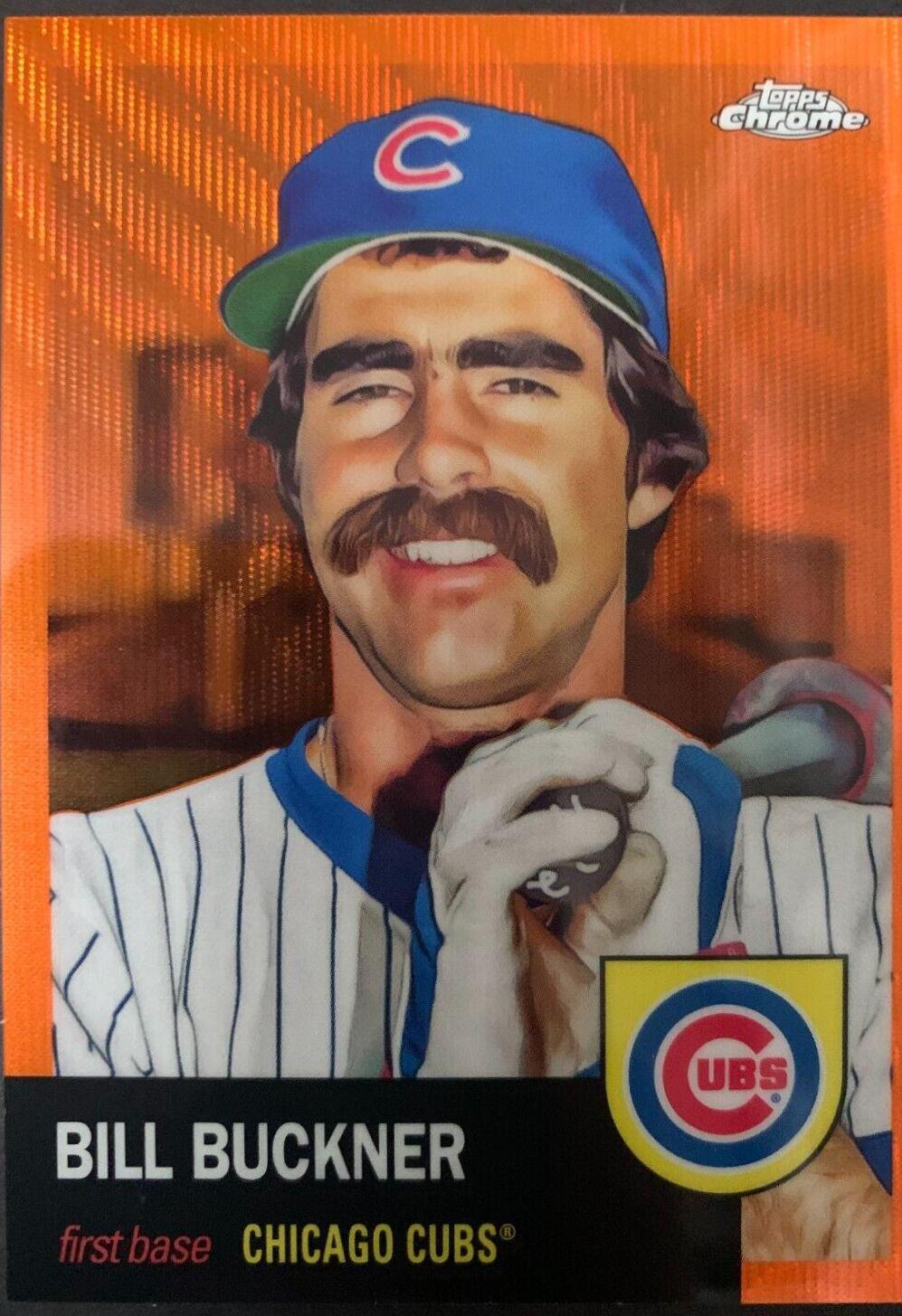 Bill Buckner [Orange Wave Refractor] #422