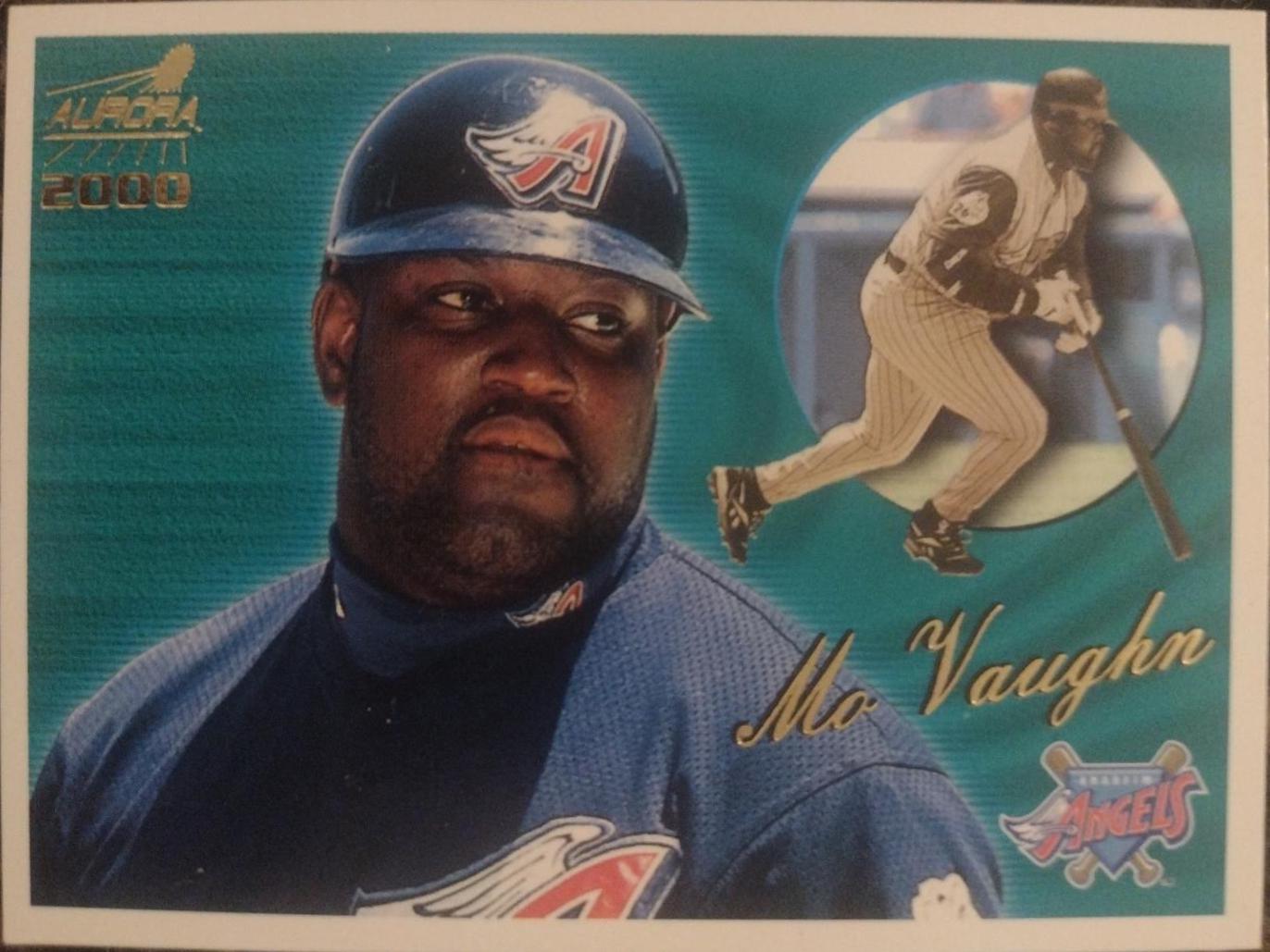 Mo Vaughn #4 Baseball Cards 2000 Pacific Aurora