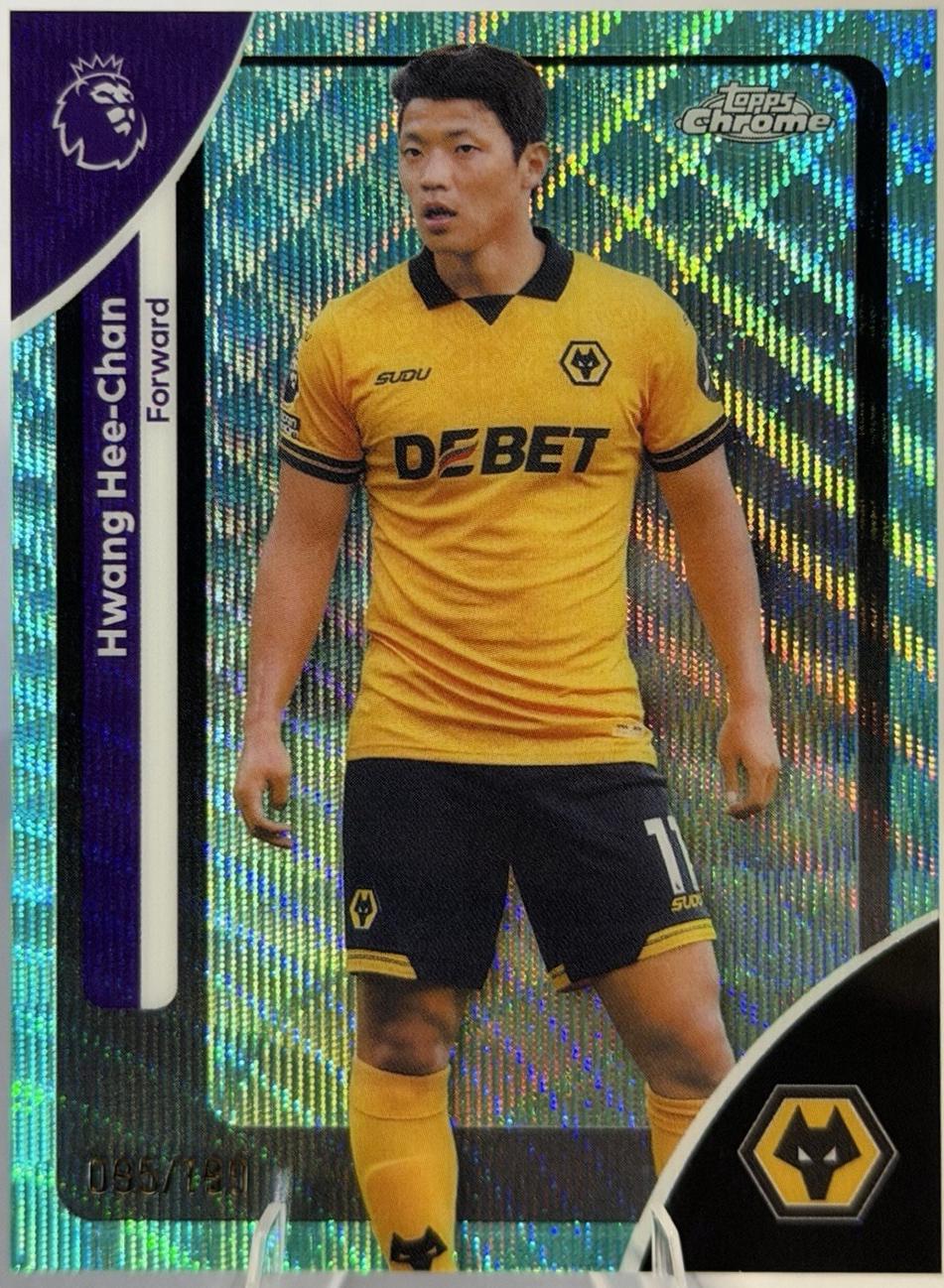 Hwang Hee-Chan [Aqua Wave Refractor] #196