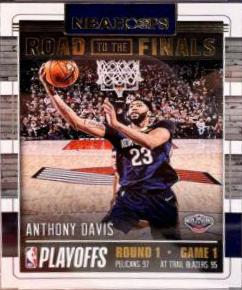 Anthony Davis #4 Basketball Cards 2018 Panini Hoops Road to the Finals