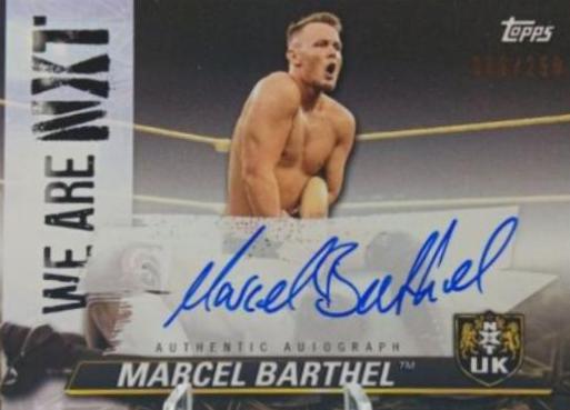 Marcel Barthel #A-BA Wrestling Cards 2021 Topps WWE We Are NXT Autographs