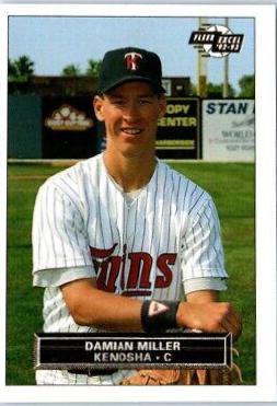 Damian Miller #203 1992 Fleer Excel Baseball