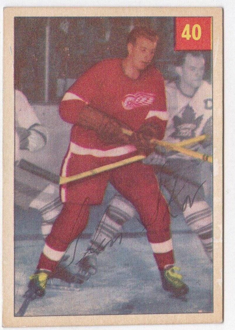 Glen Skov #40 Hockey Cards 1954 Parkhurst