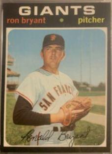 Ron Bryant #621 Baseball Cards 1971 Topps