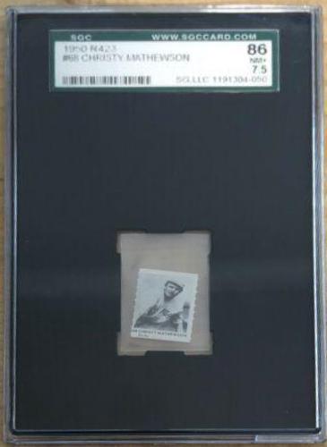 Christy Mathewson #68 Baseball Cards 1950 R423