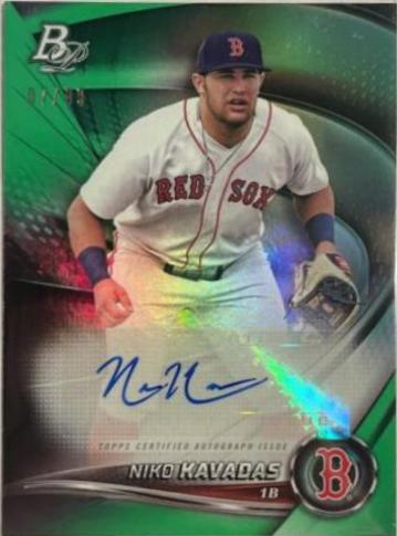 Niko Kavadas [Green Autograph] #TOP-48