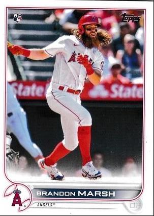 Brandon Marsh #243 Baseball Cards 2022 Topps