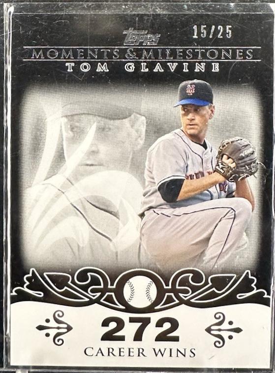 Tom Glavine #137 2008 Topps Moments & Milestones Baseball