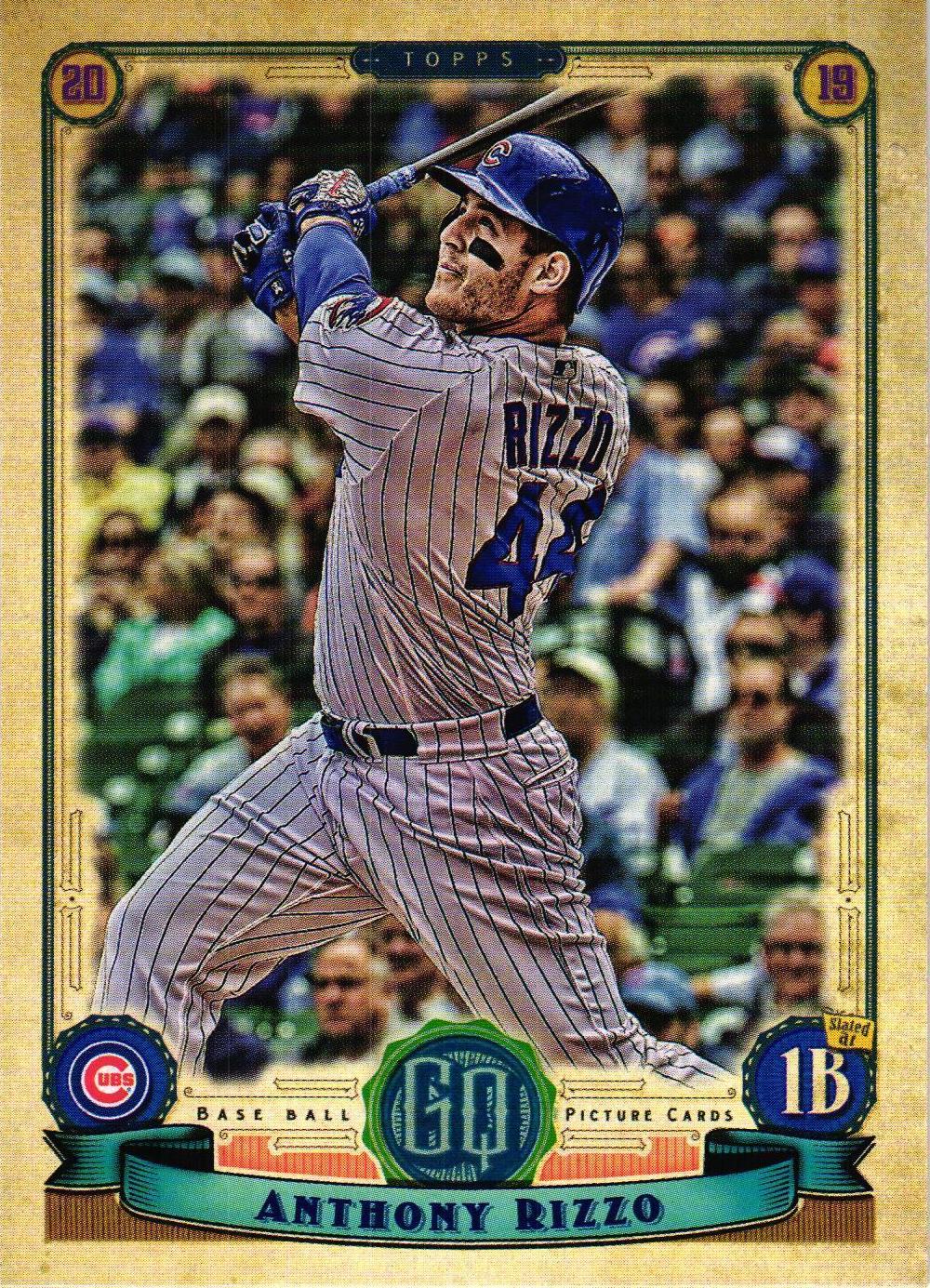 Anthony Rizzo (Jackie Robinson Day jersey) #32 2019 Topps Gypsy Queen Baseball