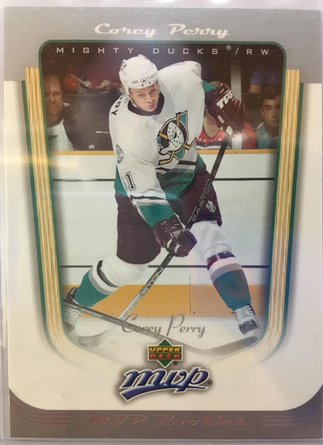 Corey Perry #415 Hockey Cards 2005 Upper Deck MVP