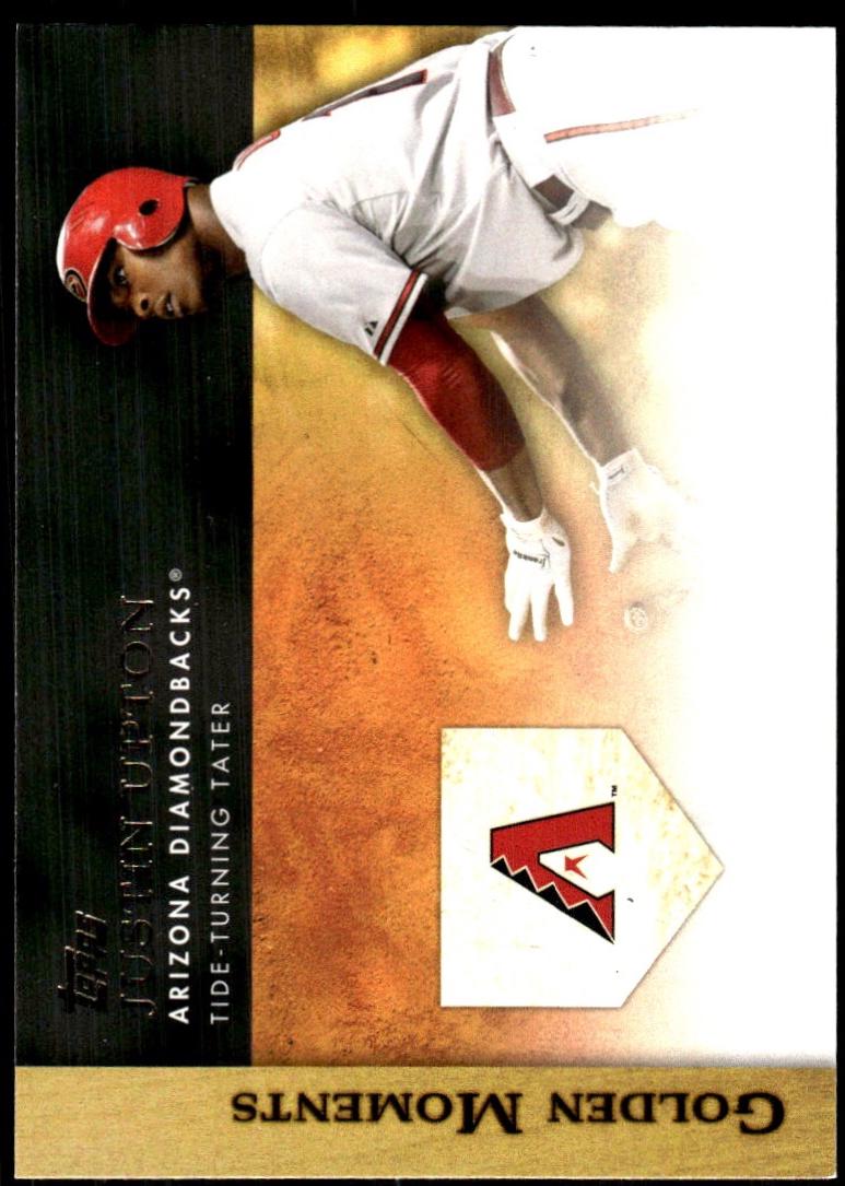 Justin Upton #GM-24 2012 Topps Golden Moments Baseball