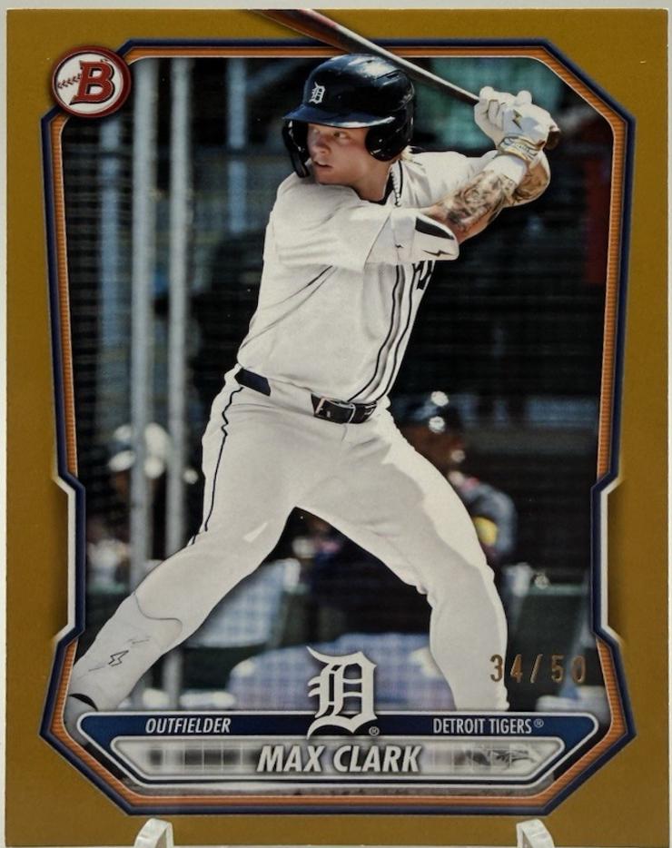Max Clark #BP-2 2026 Bowman Baseball Paper Prospects