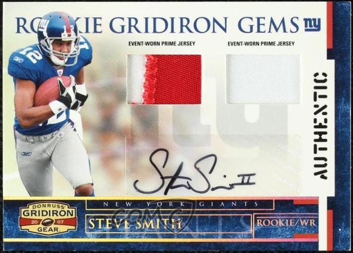 Steve Smith USC #205 2007 Panini Donruss Gridiron Gear Football